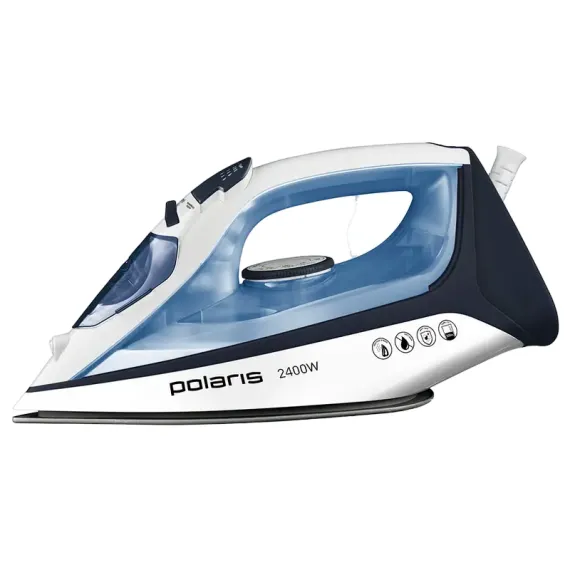 УТЮГ POLARIS PIR 2483K, 2400ВТ, ГОЛУБОЙ/БЕЛЫЙ