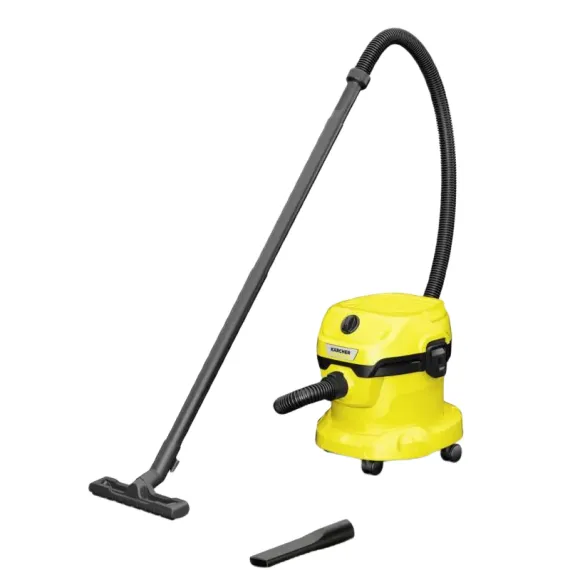 ПЫЛЕСОС KARCHER WD 2 PLUS V-12/4/18, ЖЁЛТЫЙ/ЧЁРНЫЙ