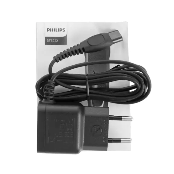 TRIMMER PENTRU BARBATI PHILIPS BT3222/14, ARGINTIU/NEGRU