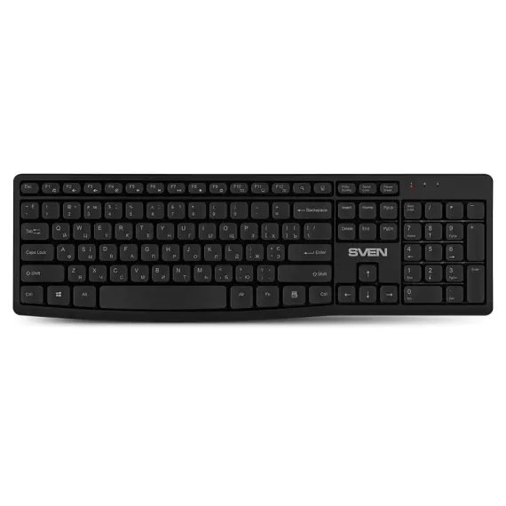 SET TASTATURA + MOUSE SVEN C3500W, FARA FIR, NEGRU