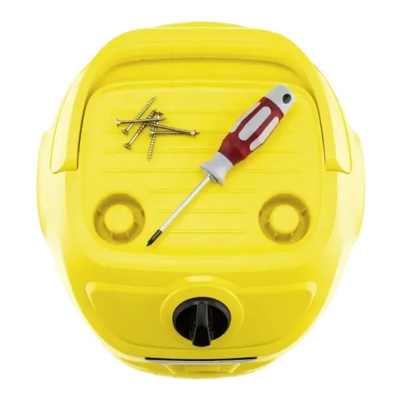 ПЫЛЕСОС KARCHER WD 2 PLUS V-12/4/18, ЖЁЛТЫЙ/ЧЁРНЫЙ