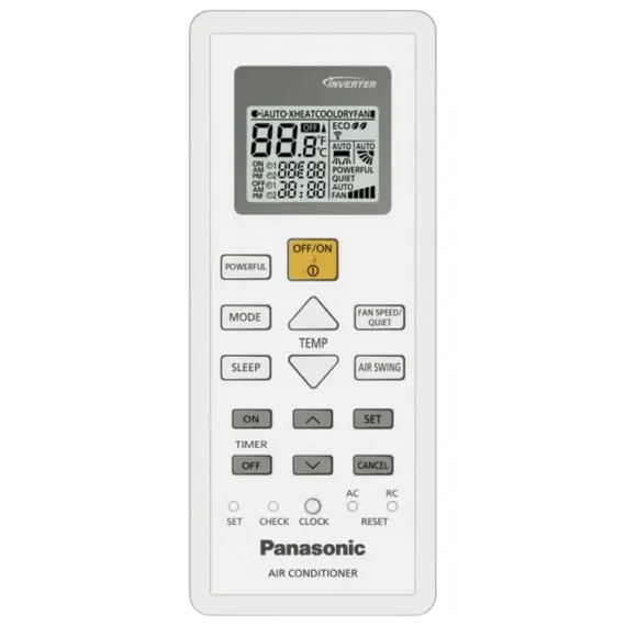 SISTEM SPLIT PANASONIC CS-PZ50WKD / CU-PZ50WKD, 18KBTU/H, ALB