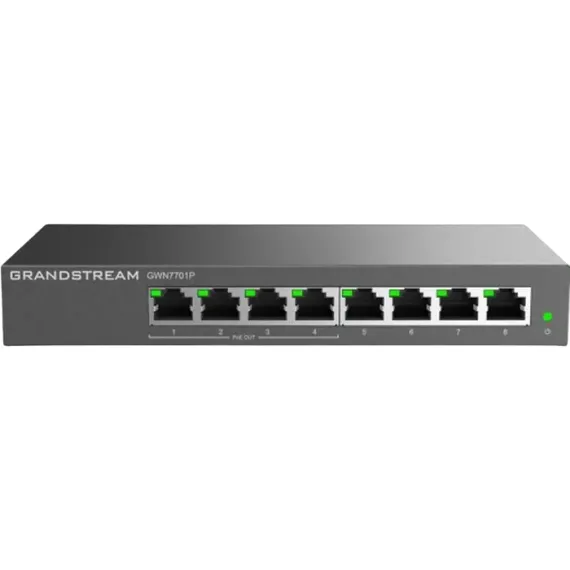 COMUTATOR POE GRANDSTREAM GWN7701P, 4X IEEE 802.3AF/AT