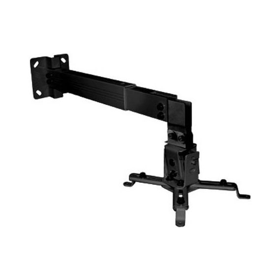SUNNE PRO02 CEILING PROJECTOR BRACKET, CEILING TO PROJECTOR 430-650MM, TILT -15°~+15°,MAX 20 KG, BLACK