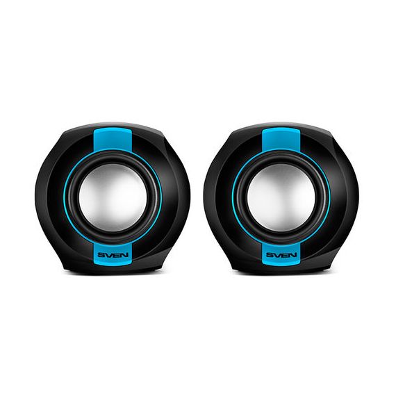 КОЛОНКИ SVEN 150 / 2.0 / 5W RMS / USB POWER SUPPLY / VOLUME CONTROL ON THE CABLE