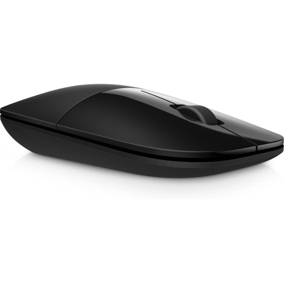 HP WIRELESS MOUSE Z3700 BLACK ONYX - 2.4 GHZ WIRELESS CONNECTION, 1 X  AA BATTERY, 1200 DPI OPTICAL SENSOR.