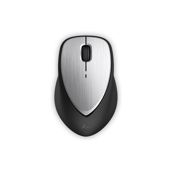 HP ENVY RECHARGEABLE MOUSE 500, LASER SENSOR, 1600 DPI, RUBBER GRIPS AND ALUMINUM FINISH, QUICK RECHARGE WITH MICRO-USB.
