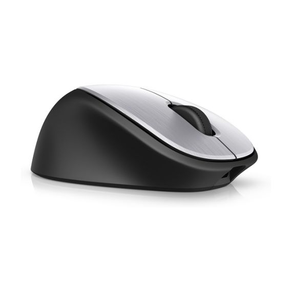 HP ENVY RECHARGEABLE MOUSE 500, LASER SENSOR, 1600 DPI, RUBBER GRIPS AND ALUMINUM FINISH, QUICK RECHARGE WITH MICRO-USB.