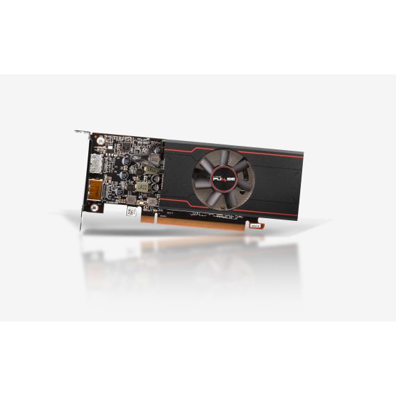 SAPPHIRE PULSE RADEON(TM) RX 6400 4GB GDDR6 64BIT 2321/16000MHZ, 1XHDMI, 1XDP, SINGLE FAN, SP: 768, AMD RDNA 2, 2ND GEN 6NM GPU, PCIE4.0, AXIAL FAN COOLING, IFC IV, FUSE PROTECTION, LOW PROFILE, ATX BRACKET INCLUDED, LITE RETAIL
