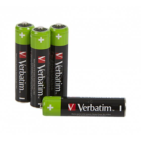 АККУМУЛЯТОРНЫЕ БАТАРЕИ VERBATIM  AAA/ HR03 950 MAH, 4 PACK