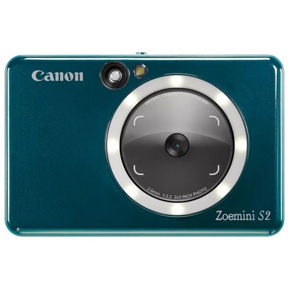 ФОТОКАМЕРА С ФУНКЦИЕЙ МГНОВЕННОЙ ПЕЧАТИ CANON ZOEMINI S2 TEAL