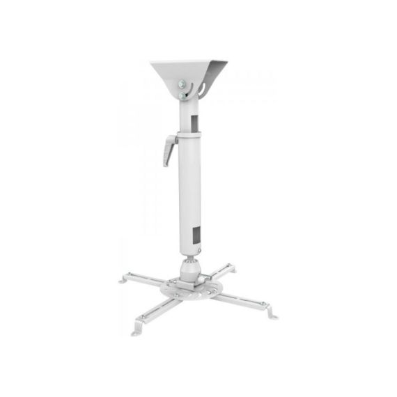 SUNNE PRO300M2 CEILING/ BEVEL PROJECTOR BRACKET, MOUNTING RANGE 130 - 470 MM, ADJUSTABLE LENGTH 600 - 900MM, TILT/SWIVEL -8°~+8°, 360° ROTATE, MAX 35KG, INTEGRATED CABLE MANAGEMENT, UNIVERSAL MOUNTING PATTERN UP TO 450MM WIDTH, WHITE