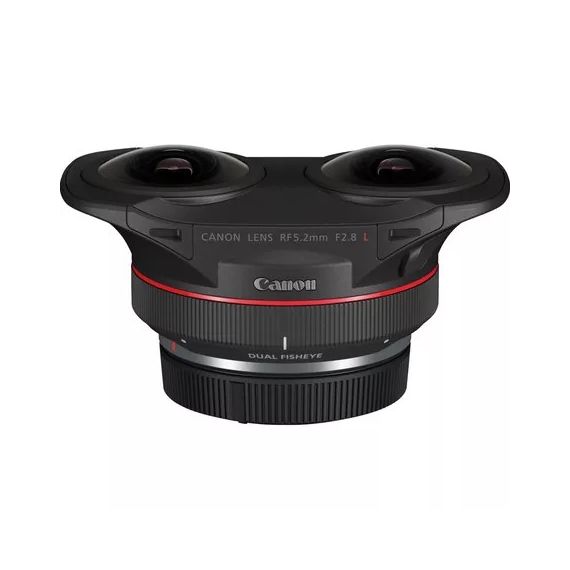 ДВОЙНОЙ VR ОБЪЕКТИВ «РЫБИЙ ГЛАЗ» CANON RF 5.2MM F/2.8 L DUAL FISHEYE (5554C005)