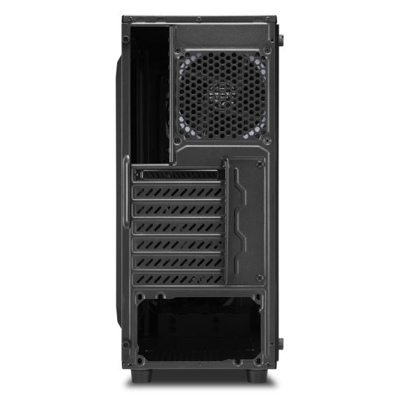 КОРПУС SHARKOON TG4 RGB / W/OPSU / SIDE PANEL / 4X120MM A-RGB LED / ATX / BLACK