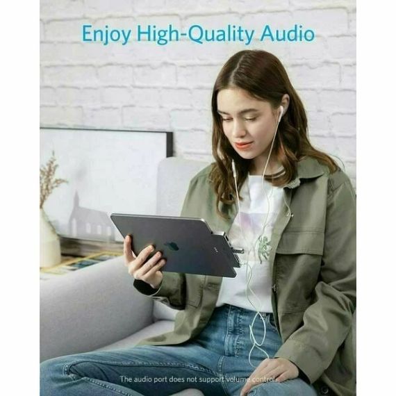 MEDIA HUB ANKER POWEREXPAND DIRECT FOR IPAD PRO /  6-IN-1 /  BLACK