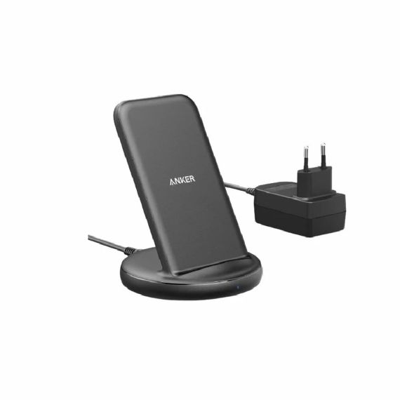 БЕСПРОВОДНОЕ ЗАРЯДНОЕ УСТРОЙСТВО ANKER POWERWAVE II STAND / 15W / MULTIPROTECT SAFETY SYSTEM / BLACK