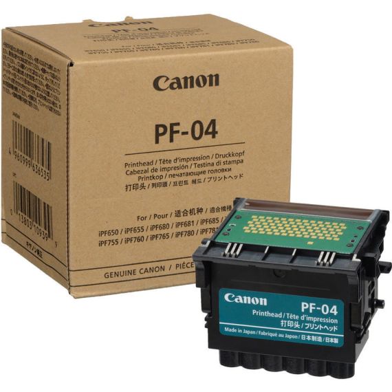 PRINT HEAD PF-04 (QY6-1601-030) FOR PLOTTERS CANON IPF 650,655,670,750,755,760,770,785,830,840,850