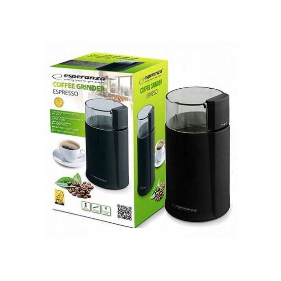 КОФЕМОЛКА ESPERANZA ESPRESSO EKC001K BLACK