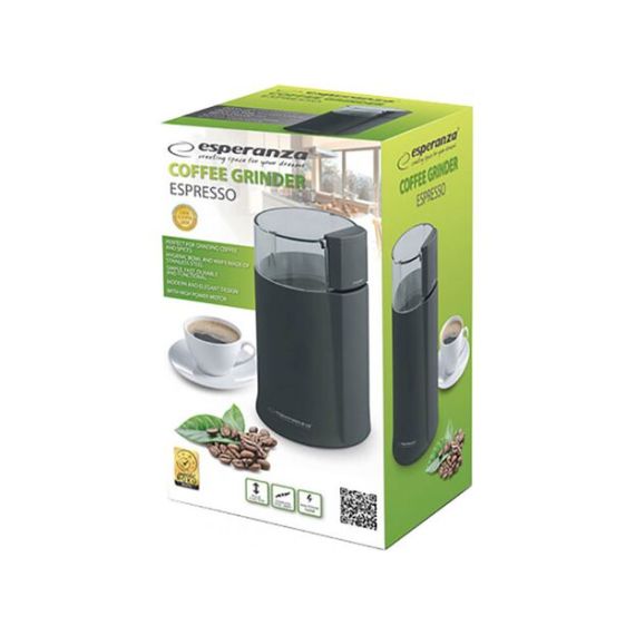 КОФЕМОЛКА ESPERANZA ESPRESSO EKC001K BLACK