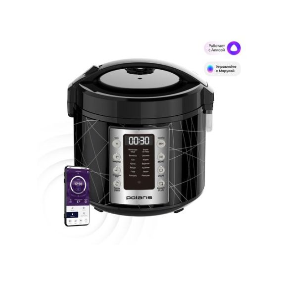 МУЛЬТИВАРКА POLARIS PMC 5020 WI-FI IQ HOME 5L BLACK