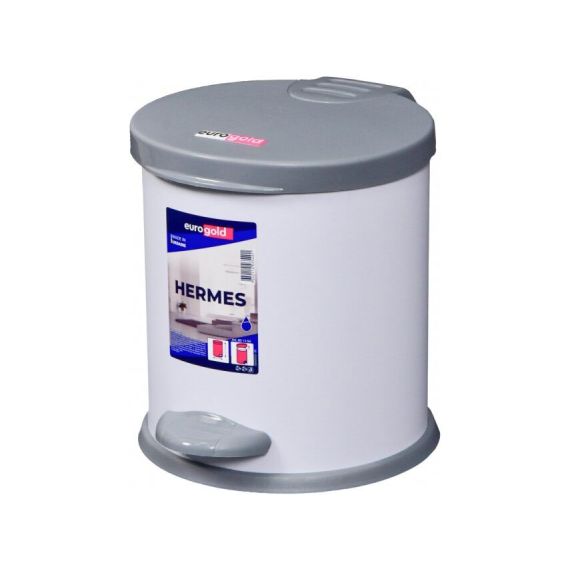 ВЕДРО ДЛЯ МУСОРА HERMES 801312 12.0 L. INOX