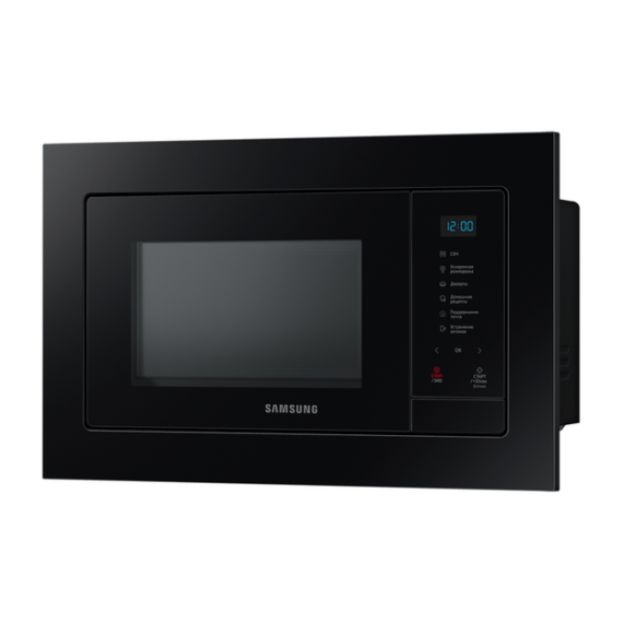 ВСТРОЕННАЯ МИКРОВОЛНОВАЯ ПЕЧЬ SAMSUNG MS23A7118AK\/BW