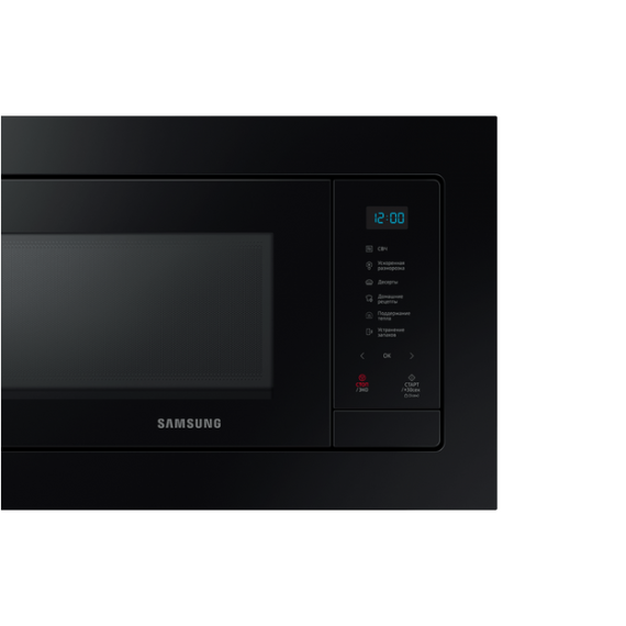 ВСТРОЕННАЯ МИКРОВОЛНОВАЯ ПЕЧЬ SAMSUNG MS23A7118AK\/BW