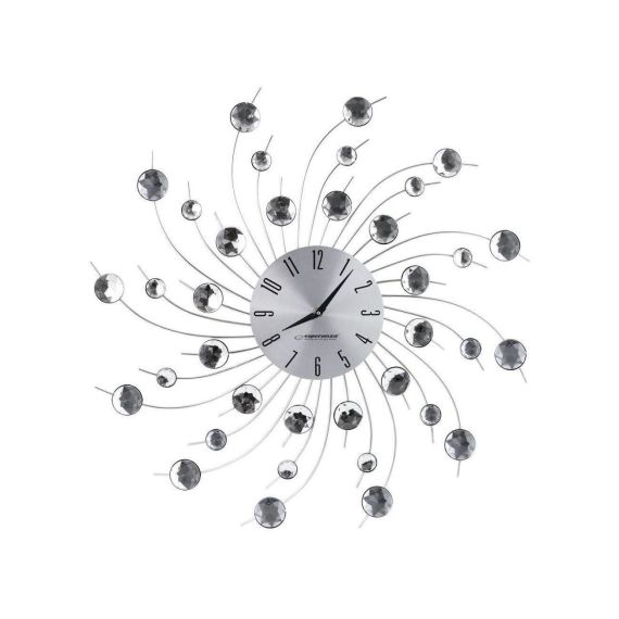 ЧАСЫ НАСТЕННЫЕ ESPERANZA GENEVA EHC004 GREY, 50 CM