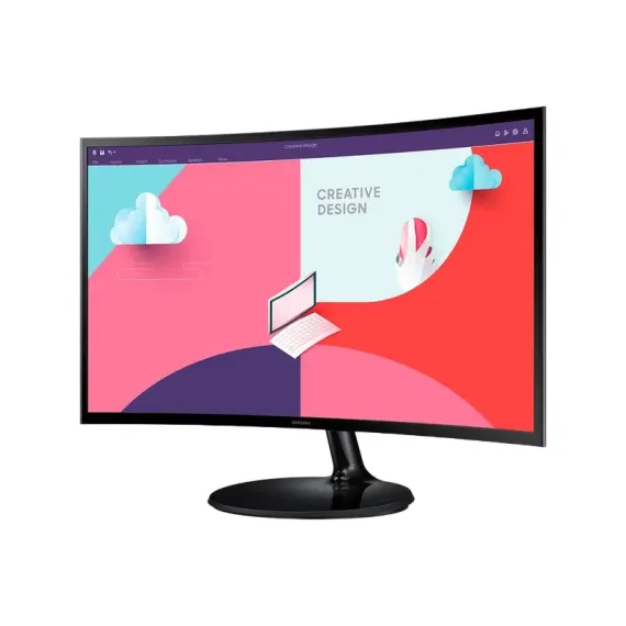 23,5" МОНИТОР SAMSUNG S24C360E, VA 1920X1080 FHD, ЧЁРНЫЙ