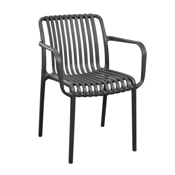 SCAUN TERASA SPARK PLUS~DARK GREY