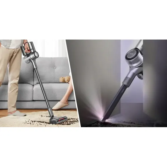 ВЕРТИКАЛЬНЫЙ БЕСПРОВОДНОЙ ПЫЛЕСОС XIAOMI DREAME V12, СЕРЫЙ