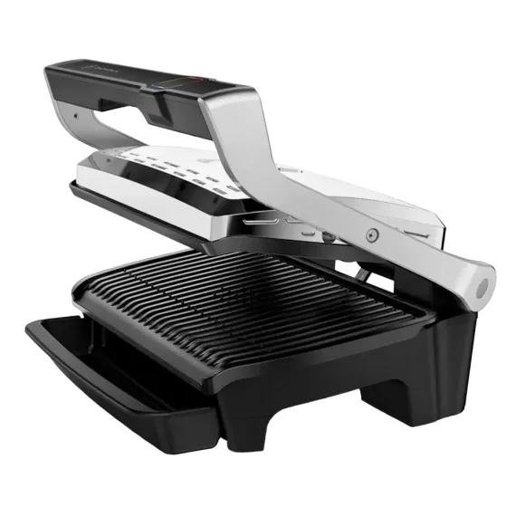 GRATAR ELECTRIC TEFAL GC760D30, 2200W, OTEL INOXIDABIL/NEGRU