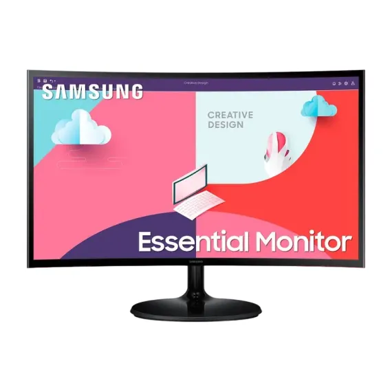 23,5" МОНИТОР SAMSUNG S24C360E, VA 1920X1080 FHD, ЧЁРНЫЙ