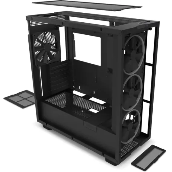 CARCASA PC NZXT H7 ELITE, MIDI-TOWER, ATX, NEGRU
