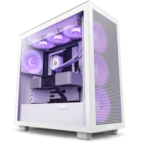 CARCASA PC NZXT H7 FLOW RGB, MIDI-TOWER, ATX, ALB