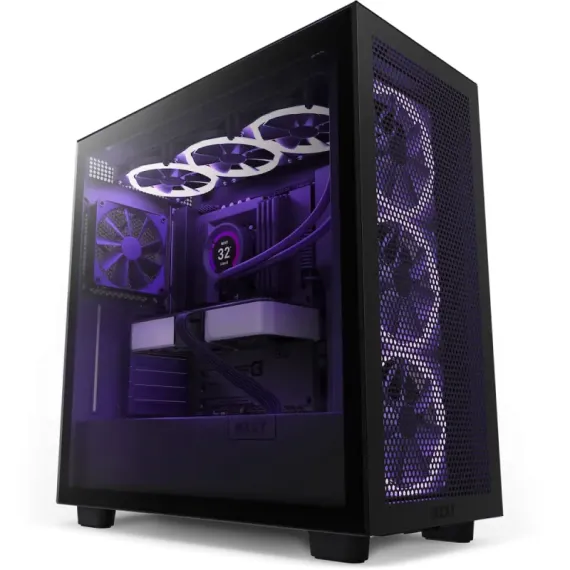КОМПЬЮТЕРНЫЙ КОРПУС NZXT H7 FLOW, MIDI-TOWER, ATX, ЧЁРНЫЙ