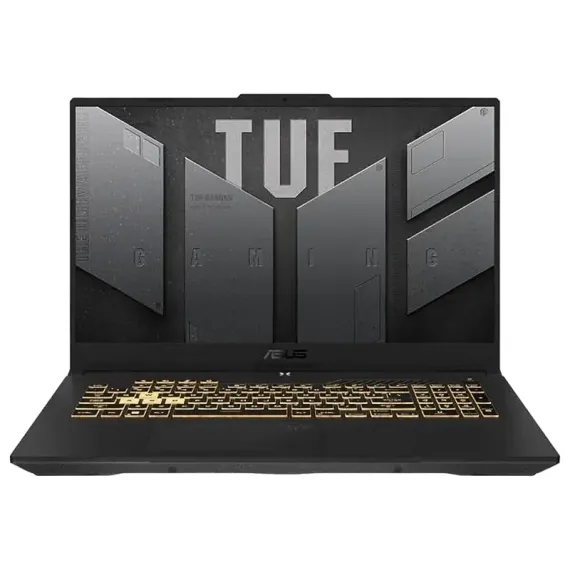 ИГРОВОЙ НОУТБУК 17,3" ASUS TUF GAMING A17 FA707NV, MECHA GRAY, AMD RYZEN 7 7735HS, 16ГБ/1024ГБ, БЕЗ ОС