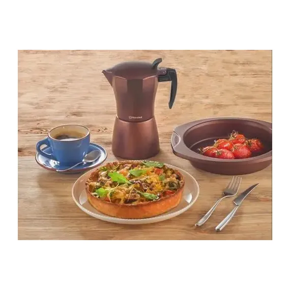 ГЕЙЗЕРНАЯ КОФЕВАРКА RONDELL RDA-399, КОРИЧНЕВЫЙ