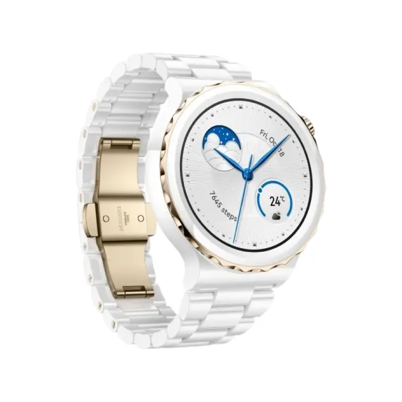 CEAS INTELIGENT HUAWEI WATCH GT 3 PRO, 43MM, ALB | AURIU