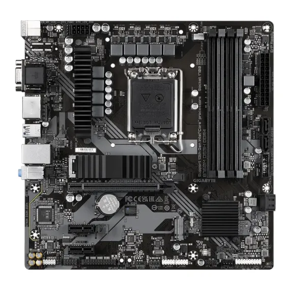 МАТЕРИНСКАЯ ПЛАТА GIGABYTE B760M DS3H, LGA1700, INTEL B760, MICRO-ATX