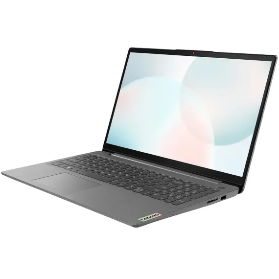 LAPTOP 15,6" LENOVO IDEAPAD 3 15IAU7, ARCTIC GREY, INTEL CORE I3-1215U, 8GB/512GB, FARA SO