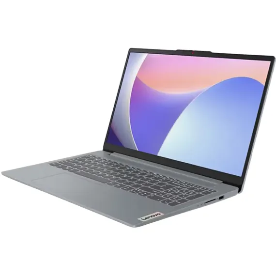 НОУТБУК 15,6" LENOVO IDEAPAD SLIM 3 15IAH8, ARCTIC GREY, INTEL CORE I5-12450H, 16ГБ/512ГБ, БЕЗ ОС
