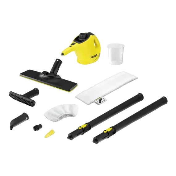 ПАРООЧИСТИТЕЛЬ KARCHER SC 1 EASYFIX, ЖЕЛТЫЙ | ЧЕРНЫЙ