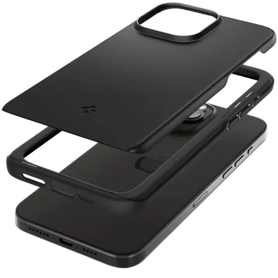 HUSA SPIGEN IPHONE 15 PRO MAX THIN FIT, NEGRU