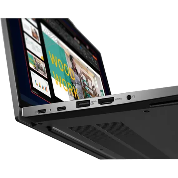 LAPTOP BUSINESS 14" LENOVO THINKPAD E14 GEN 5, GRAPHITE BLACK, INTEL CORE I7-1355U, 16GB/512GB, FARA SO