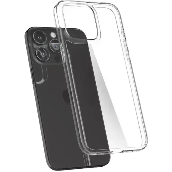 HUSA SPIGEN IPHONE 15 PRO AIRSKIN HYBRID, CRYSTAL CLEAR