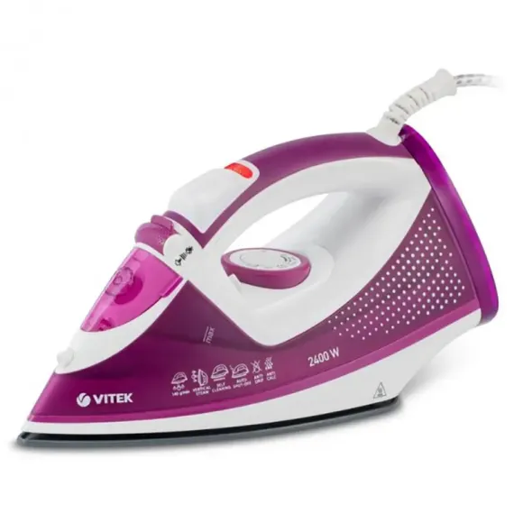 УТЮГ VITEK VT-8346, 2400ВТ, ФИОЛЕТОВЫЙ