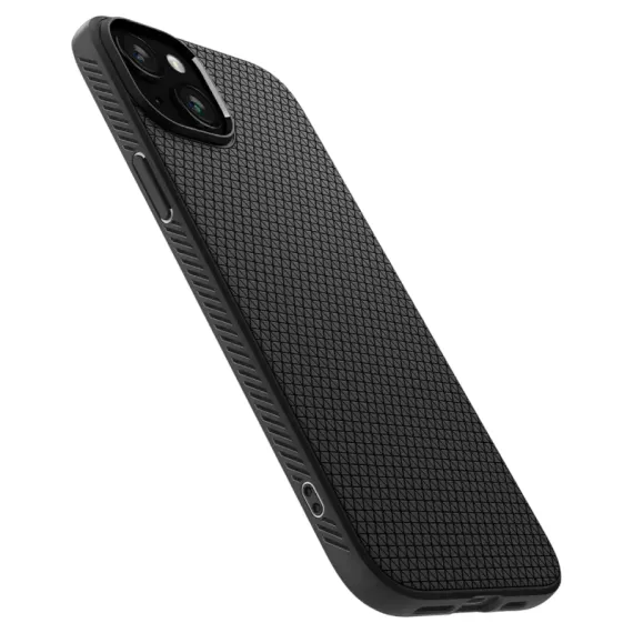 HUSA SPIGEN IPHONE 15 LIQUID AIR, NEGRU MAT