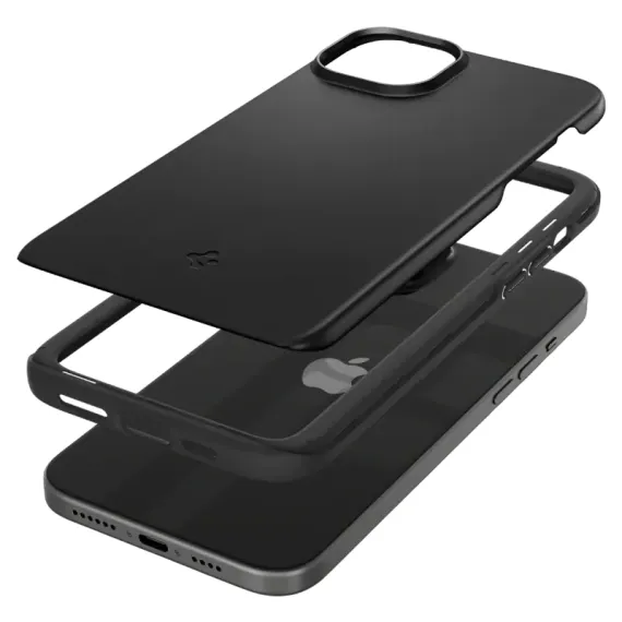 ЧЕХОЛ SPIGEN IPHONE 15 PLUS THIN FIT, ЧЁРНЫЙ