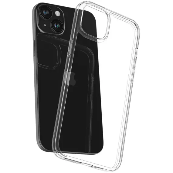 ЧЕХОЛ SPIGEN IPHONE 15 AIRSKIN HYBRID, CRYSTAL CLEAR
